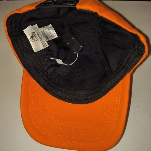 Disney Parks Exclusive Halloween Mickey Mouse Pumpkin Light Up Snapback Hat RARE